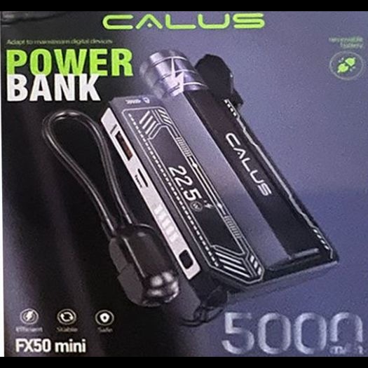 🔋⚡ پاوربانک جیبی و مینی کالوس (Calus FX50 mini) — کوچک، قدرتمند و هوشمند!**