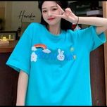 تیشرت زنانه وارداتی طرح خرگوش