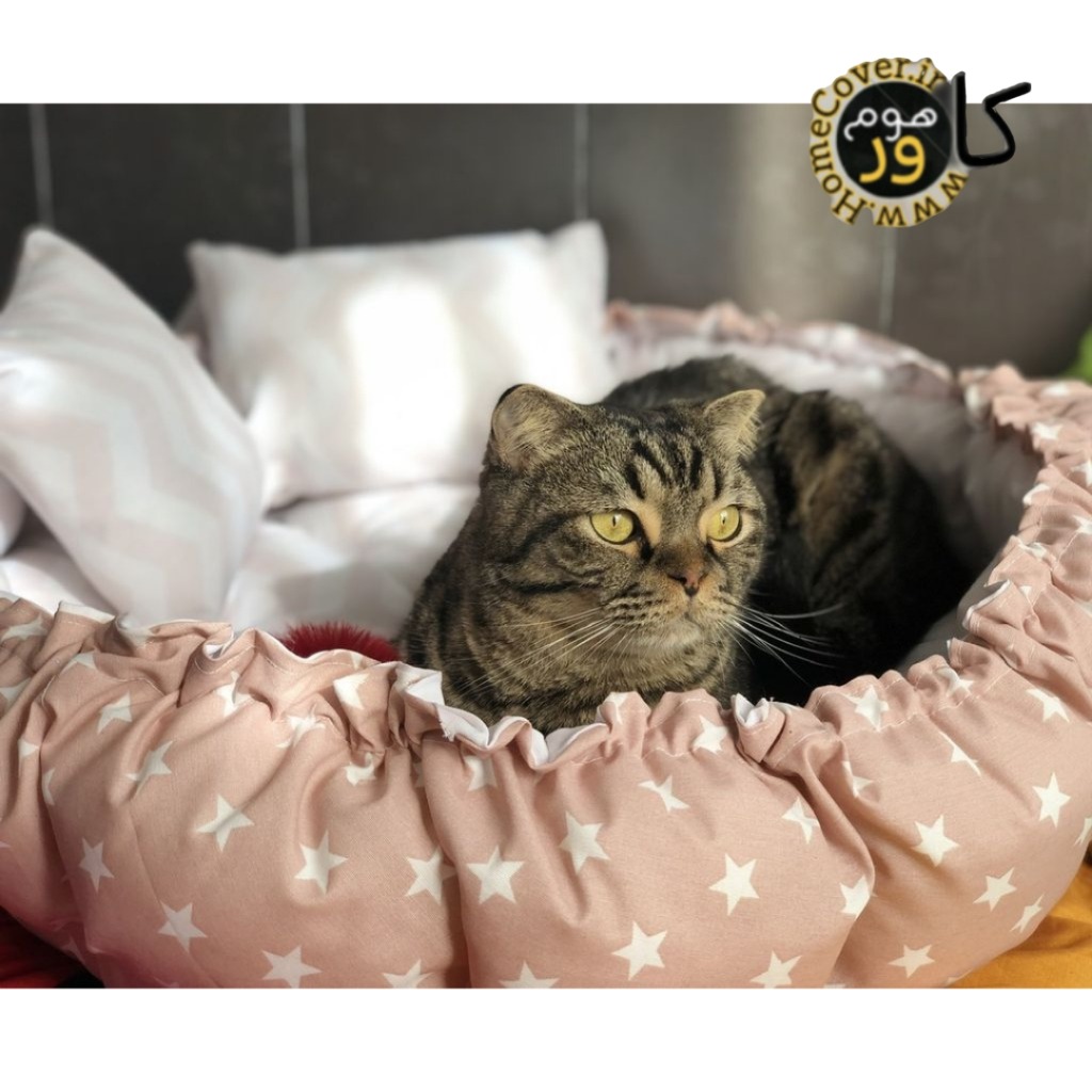 جای خواب سگ و گربه رمانتیک دیزاین مدل هلین Helin