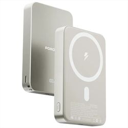 پاوربانک پرود و مدل PB015 با ظرفیت 10000mAh و پشتیبانی از شارژ سریع 20 PD و MagSafe