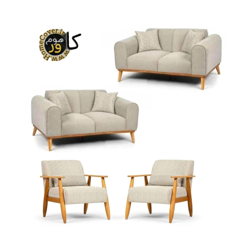 مبل راحتی 6 نفره هوم کاور مدل هیوود Hywood 2211
