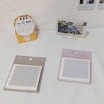 استیکی نوت پینترستی و مینیمال 60 برگ گربه و ماهی