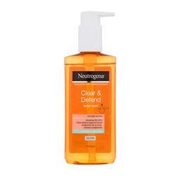 ژل شستشوی صورت ضد جوش نوتروژینا (Neutrogena) مدل Clear & Defend