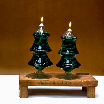 جاشمعی دوتایی مدل کاج