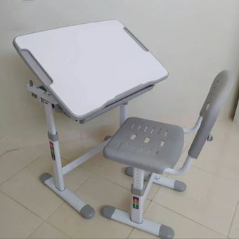 میز تحریر مشتاق تنظیم ارتفاع رنگ خاکستری