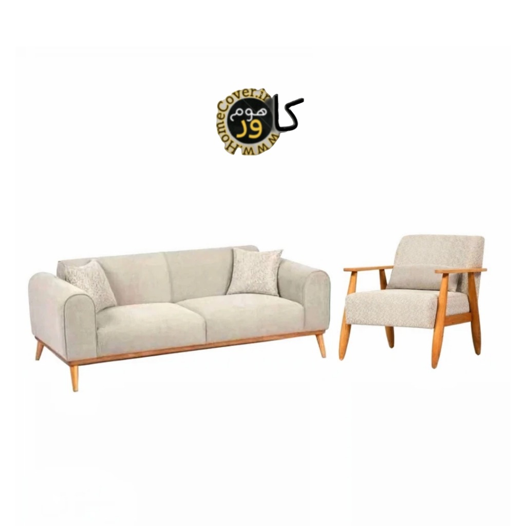 مبل راحتی 4 نفره هوم کاور مدل هیوود Hywood 31