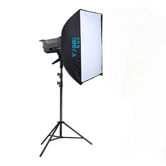 ست کامل ویدیو لایت نور 400 وات  BKL-400 مجهز به سافت باکس و پایه حرفه ای