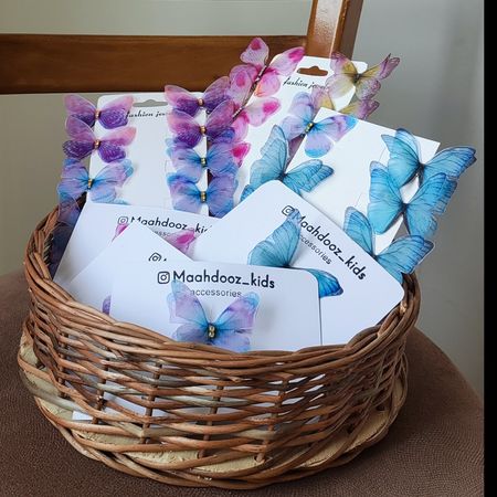 گیره ی مو پروانه