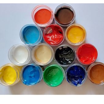 رنگ خمیری رزین