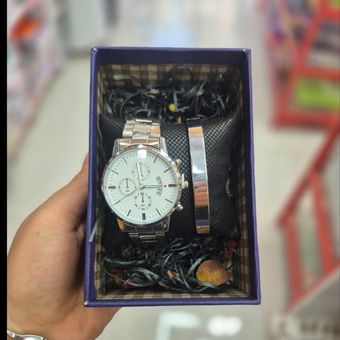 باکس هدیه ساعت و بنگل