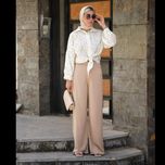 شلوار لَخت ترک تابستانه پارچه لیوسل
