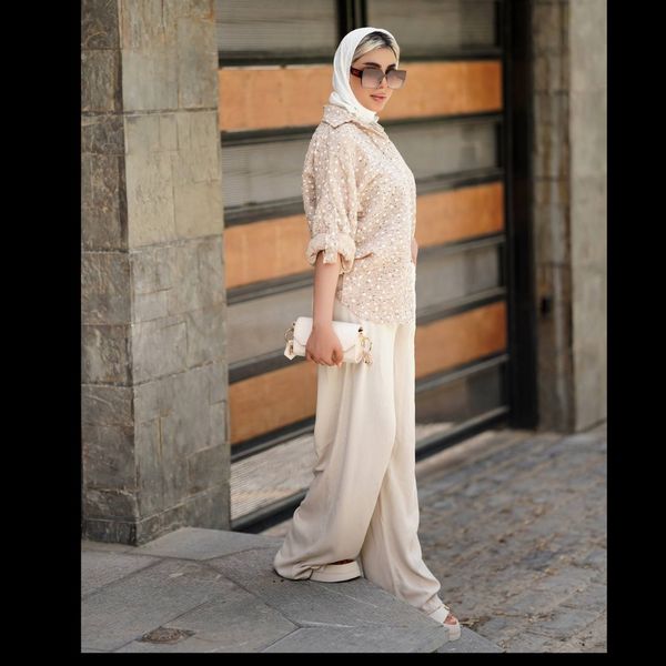 شلوار لَخت ترک تابستانه پارچه لیوسل