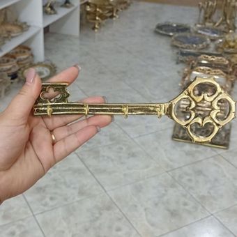 جا کلیدی برنزی مدل کلید کوچک