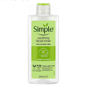 تونر تسکین دهنده پوست سیمپل مدل کایند تو اسکین (Simple Kind to Skin Soothing Facial Toner)
