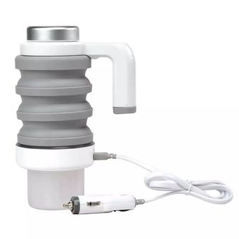 کتری فندکی / کمپینگ گرین لاین — Green Lion Car Folding Electric Kettle 500 mL