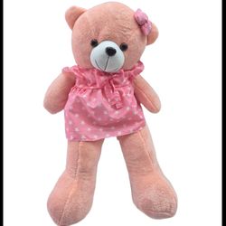 عروسک خرس پاپیونی ارتفاع 100 سانتی متر