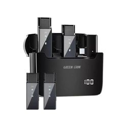 میکروفون 4‑in‑1 گرین لاین — Green Lion 4 in 1 Microphone Adaptive Noise