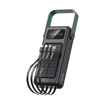 پاوربانک گرین لاین مدل Solar max ظرفیت 30000 میلی آمپر