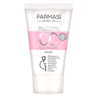سی سی کرم فارماسی مدل 9 در 1 رنگ لایت (FARMASi CC Cream All in One 9 in 1 Light)