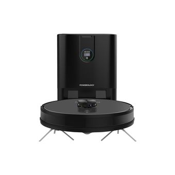 جارو و تی رباتیک پاورولوژی PP059 / Powerology Smart Station Robot Vacuum & Mop