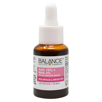 سرم پیلینگ و لایه بردار بالانس (Balance Active Formula AHA 10% + BHA 2% Retexturizing Serum)