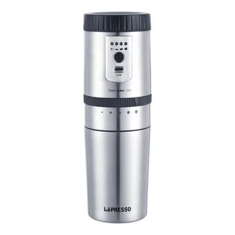 ماگ/قهوه‌ساز همراه + آسیاب دانه قهوه – لپرسو Portable Mug Burr Grinder