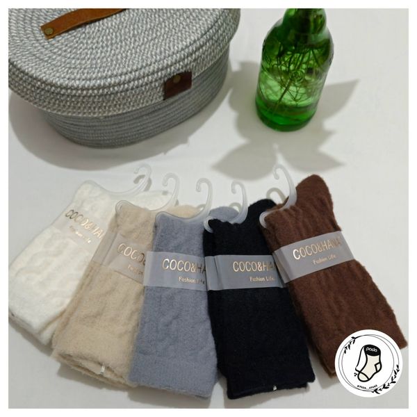 جوراب ساقدار موهر زنجیر بافت