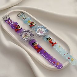 ساعت بچگانه زنگ و چراغ دار