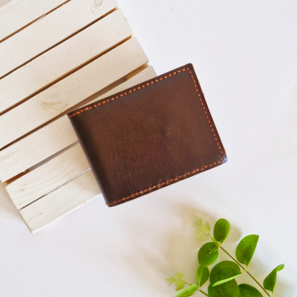 کیف پول جیبی چرم طبیعی بزی مردانه