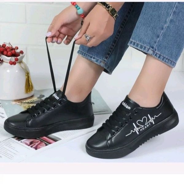 کفش ونس زنانه طرح ضربان  زیره PU سبک و بادوام