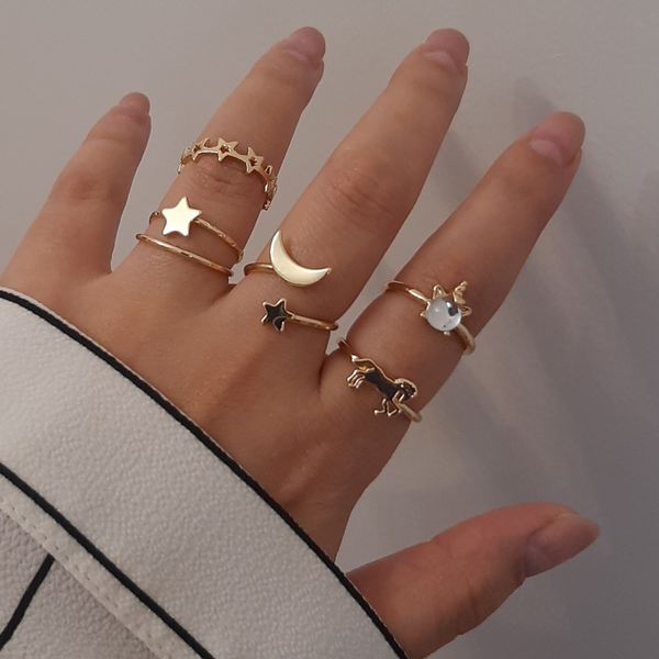 پک انگشتر پنج تایی یونیکورن