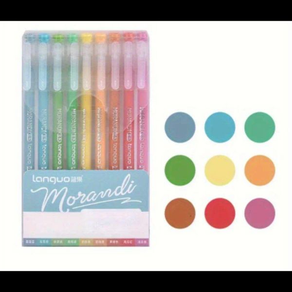 پک 9 عددی روان نویس لانگو طیف موراندی