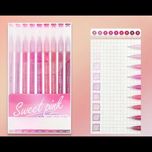 پک 9 عددی روان نویس لانگو طیف صورتی