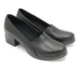 کفش پاشنه دار هلالی چرم زنانه کفش پاشنه 5 سانتی مجلسی اداری اسپرت بادوام و ظریف کد Up27