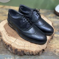 کفش چرم مردانه چرم مجلسی مدل هشترک
