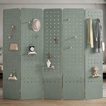 پاراوان چوبی پگبورد peg board پنج لت