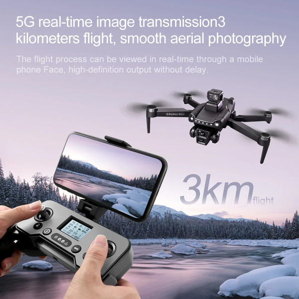 کوادکوپتر مدل V198 PRO سری جدید 2025