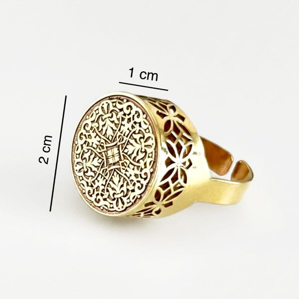 انگشتر برنجی R177