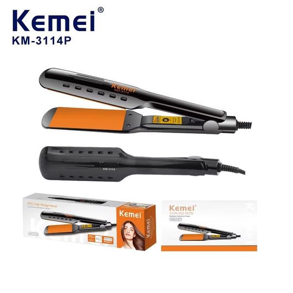 💇🏻♀️ اتو مو سرامیکی کیمی اورجینال مدل KM-3114P