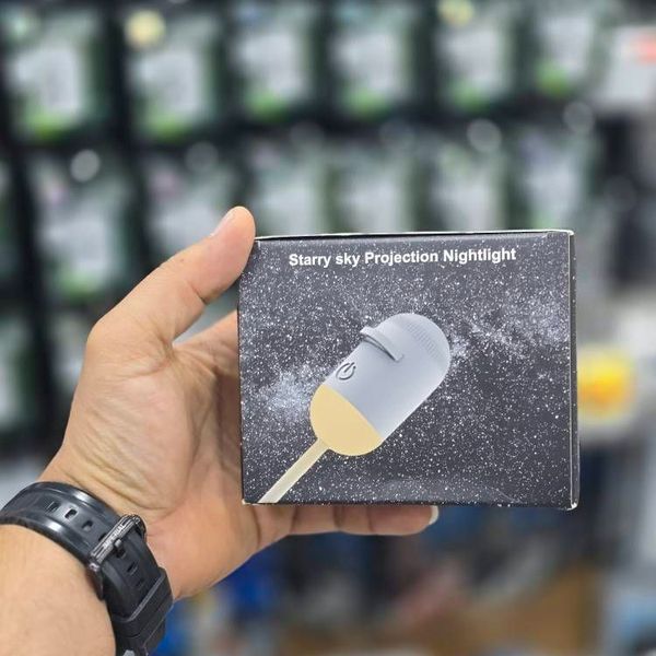 🚀 چراغ کهکشانی 12 دیسک | Starry Sky Projection Nightlight