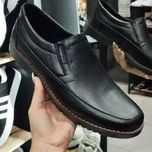 کفش طبی چرم  مردانه لژدار مدل  آلدو قالب استاندارد