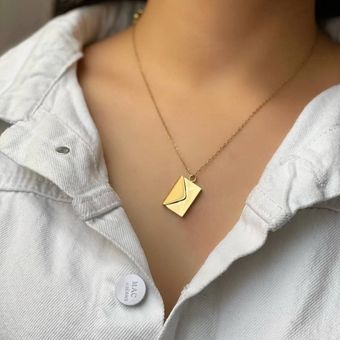 گردنبند پاکت نامه