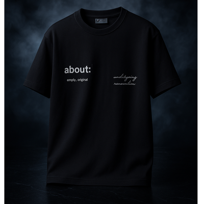 تیشرت مشکی دورو چاپ