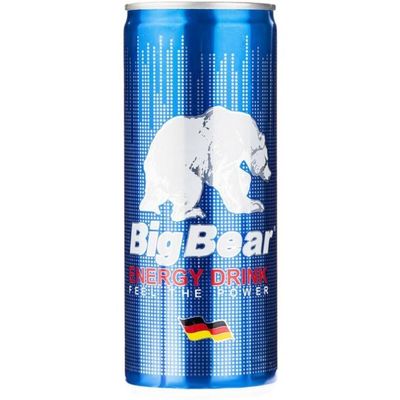 نوشابه انرژی زا بیگ بیر - 250 میلی لیتر بسته 24عددی