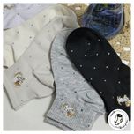 جوراب خالدار گلدوزی سگ