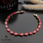 دستبند اشکی یاقوتی ژوپینگ 07005