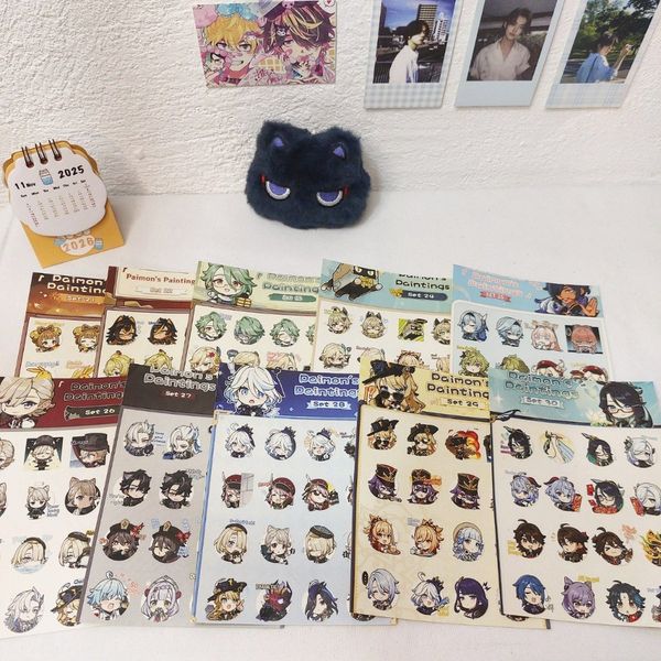 استیکر رسمی گنشین ایمپکت - پک