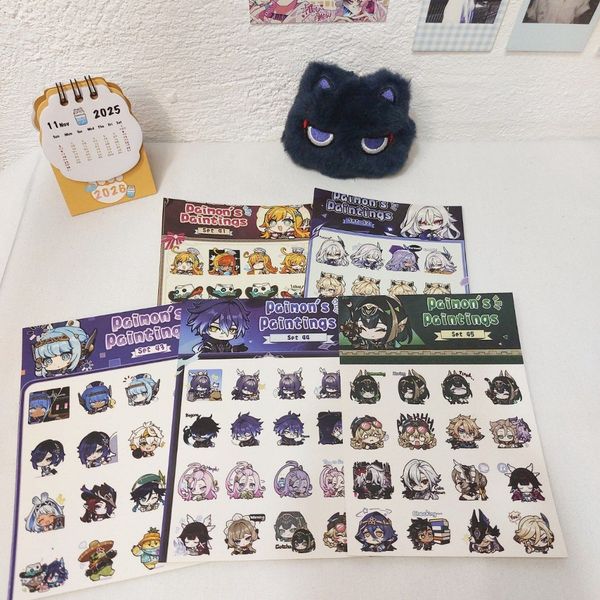 استیکر رسمی گنشین ایمپکت - پک