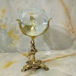 تنگ ماهی برنزی مدل دختر