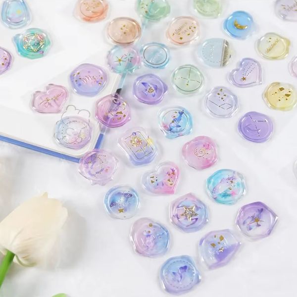 پک 16 عددی استیکر مهر و موم